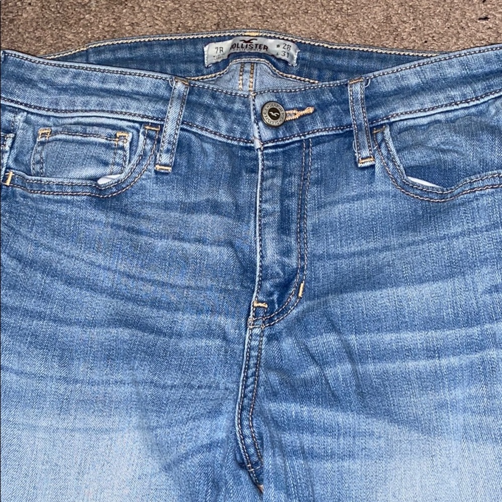 Hollister light wash jeans